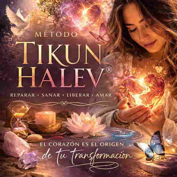 Tikún HaLev® · Limpieza emocional profunda. Soltar cargas emocionales y cerrar etapas del corazón