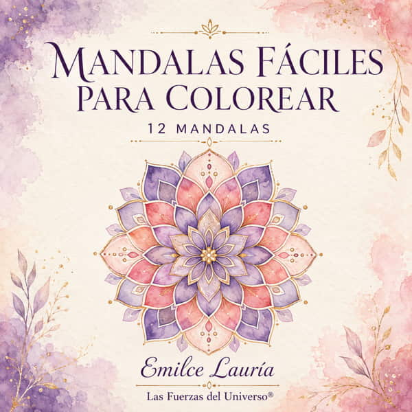 12 Mandalas. Liberar tensiones y acompañar tus emociones mediante el color.
